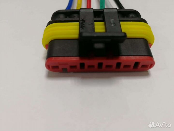 Разъем Камаз маз заднего фонаря диодного на 6 к