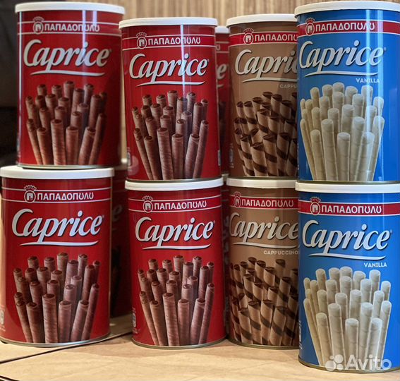 Вафельные трубочки каприз