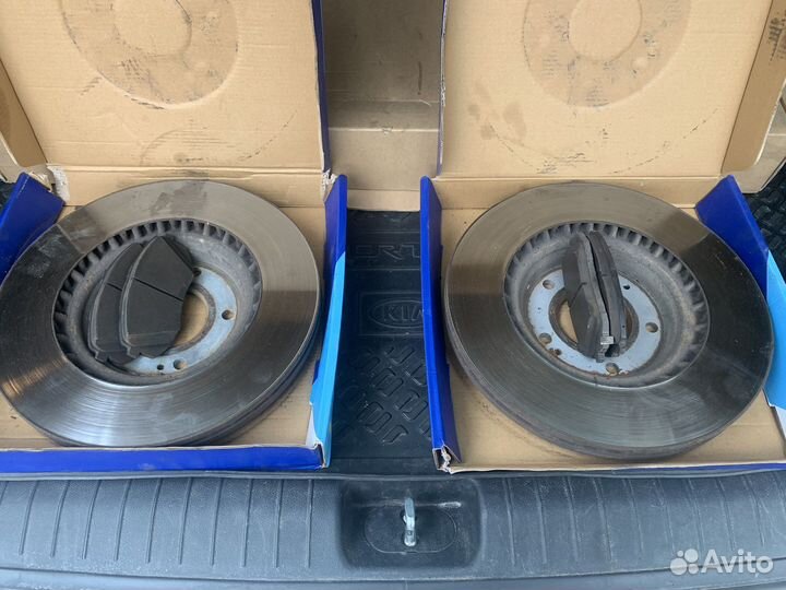 Передние тормозные диски kia sportage 4