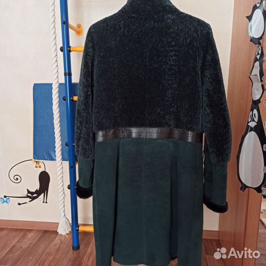 Дубленка натуральная женская 44 новая