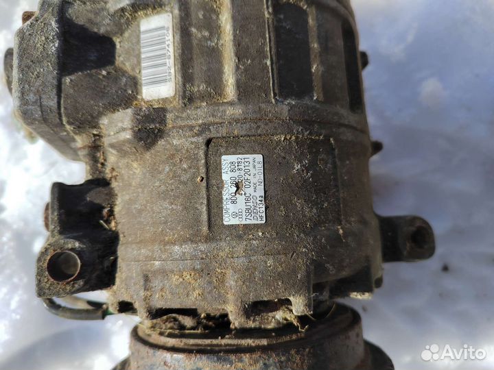 Компрессор кондиционера на volkswagen passat