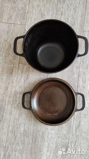 Казан чугунный Biol 3 литра