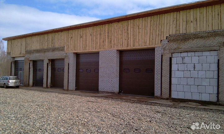 Ворота для гаража Алютех