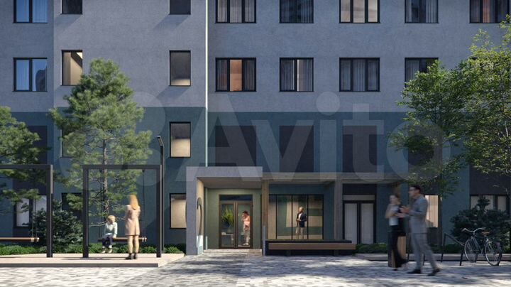 3-к. квартира, 63,5 м², 4/23 эт.