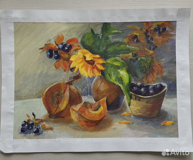 Картина осенний натюрморт