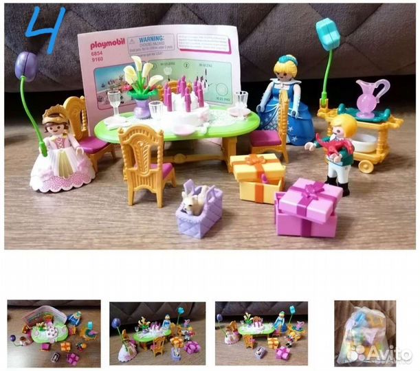 Детские конструкторы Playmobil, 6 наборов