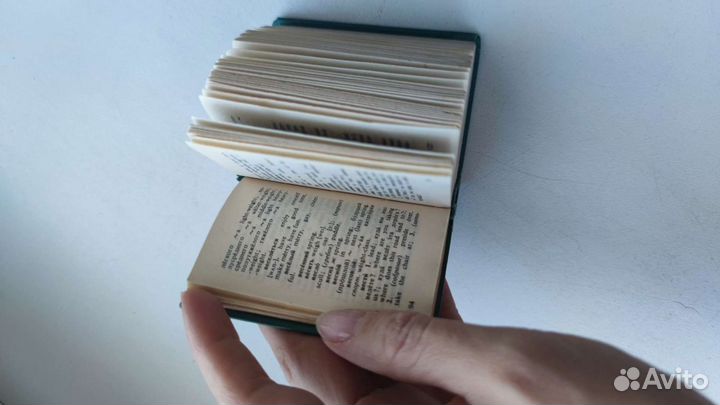 Мини словарь миниатюрная книга