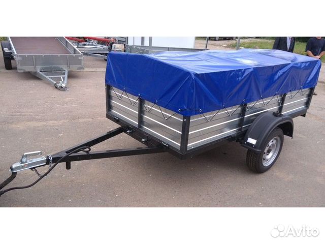 Прицеп мустанг 2513-04 2оси 2.5х1.3