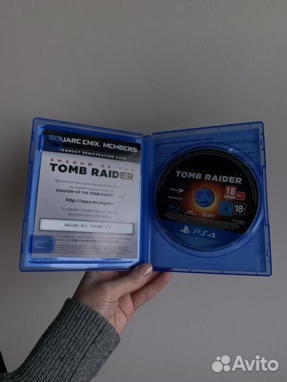 Игра для приставки Shadow of the tomb rider