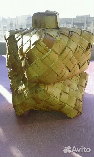 Короб из бересты ранний советский период