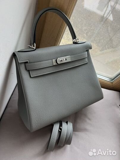 Сумка Hermes kelly 28 vert mayer