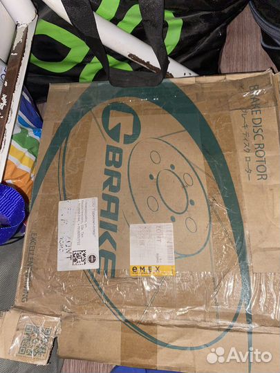 Передний тормозной диск