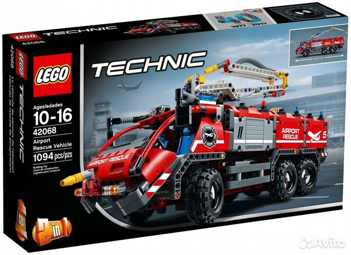 Lego Technic 42068 Автомобиль спасательной службы