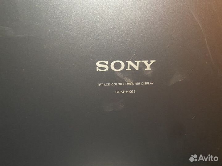 Монитор sony sdm-hx93