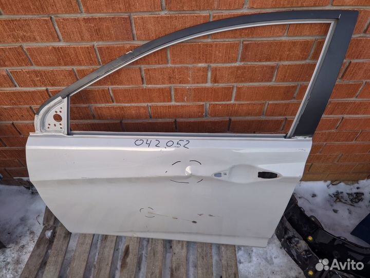 Дверь передняя левая Hyundai Solaris Солярис 2011