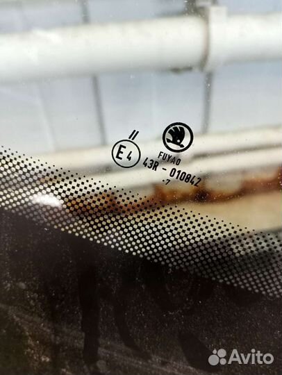 Лобовое стекло skoda rapid