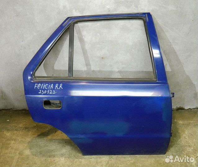 Дверь задняя правая Skoda Felicia