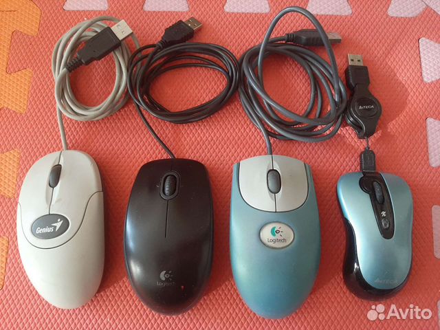Мышь проводная оптическая