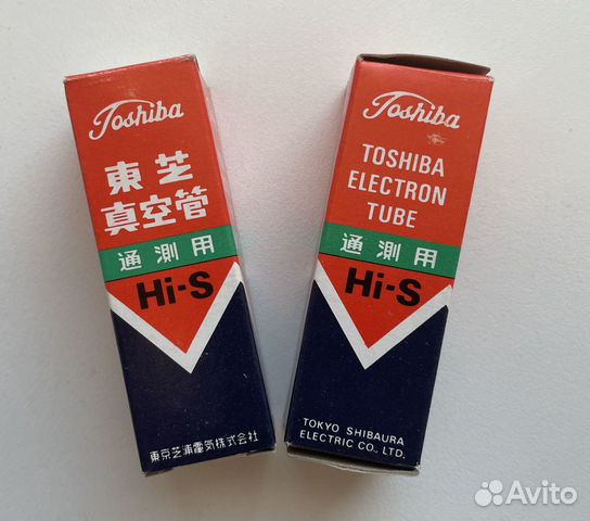 Лампы Toshiba 12AX7 новые - 2 шт