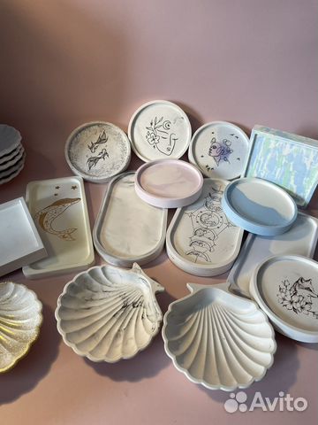 Гипсовая подставка, ваза,декор для дома, подарок