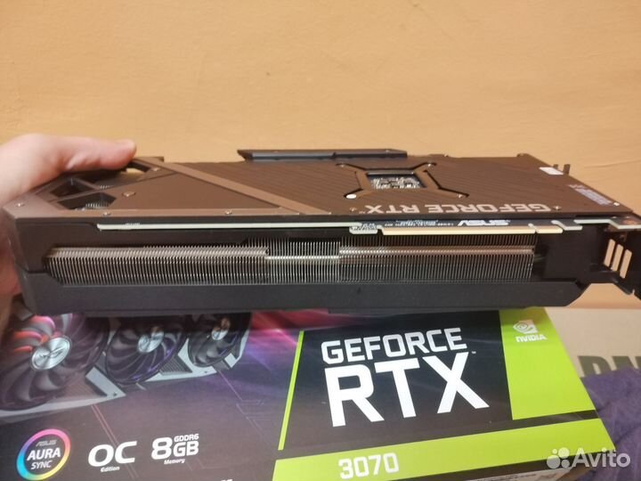 Видеокарта asus rog strix 3070