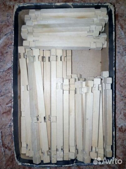 Деревянный конструктор «Разборный домик»