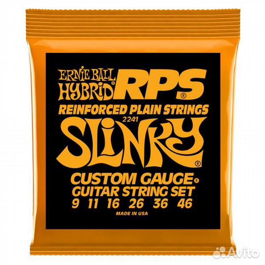 Струны для электрогитары Ernie Ball 2241