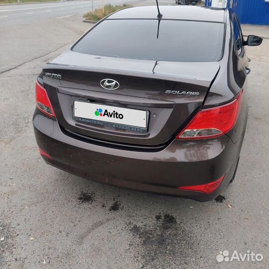 Hyundai Solaris 1.4 МТ, 2015, 148 000 км