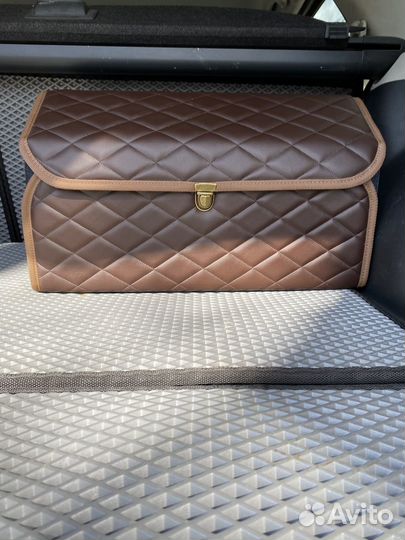 Саквояж коричневый 50см