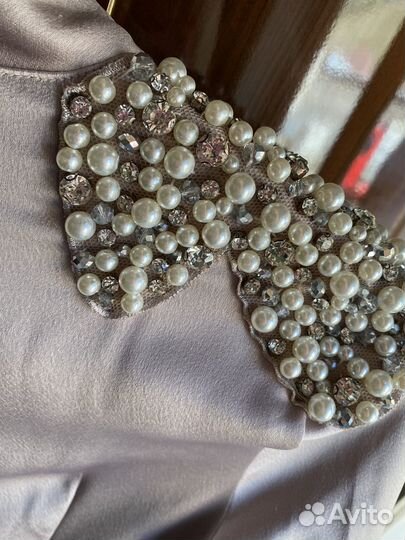 Вечернее платье в пол 44