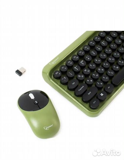 Клавиатура беспроводная и мышь Gembird KBS-9001