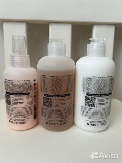 Набор Riche для волос термозащита и восстановление