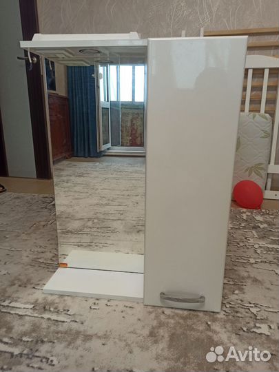 Зеркало в ванную с подсветкой бу