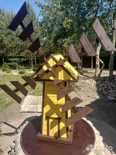 Мельница садовая декоротивная