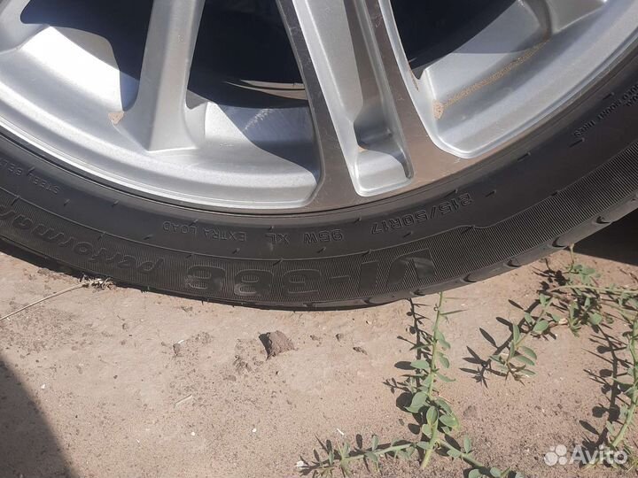 Диски с резиной новой. 4100. 4 114.3