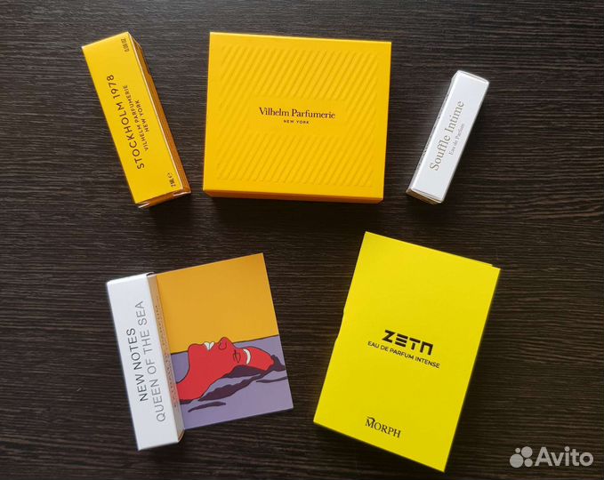 Миниатюры, пробники и тестеры парфюма; косметика