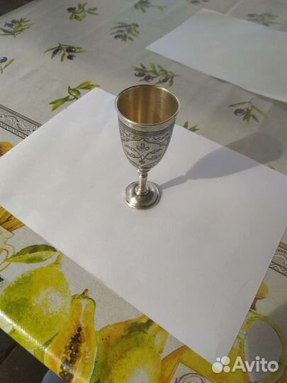 Рюмка серебро