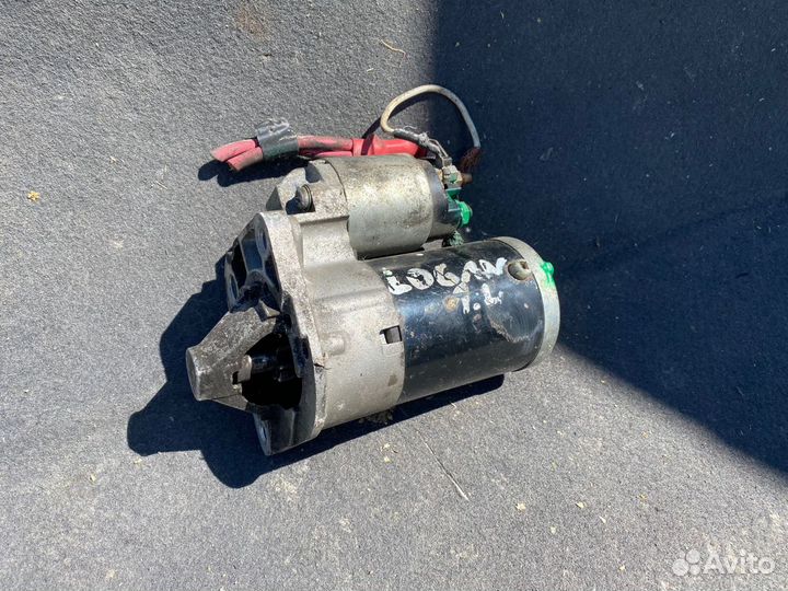 Стартер renault logan