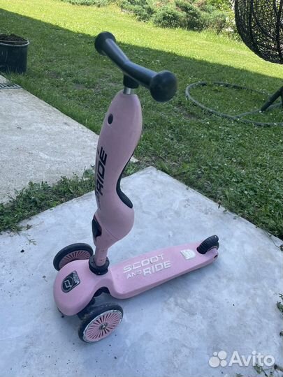 Самокат беговел scoot and ride