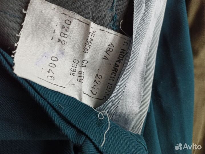 Военные парадные офицерские брюки галифе СССР