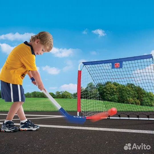 Ворота для футбола И хоккея step2