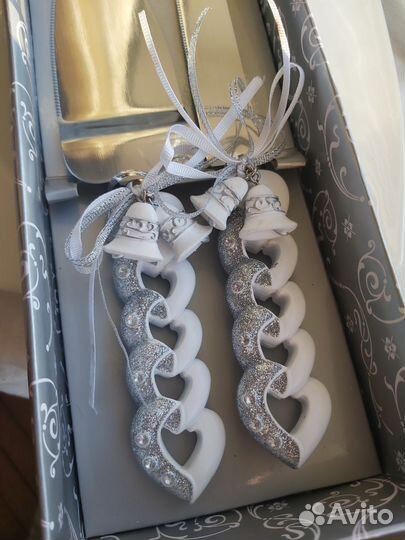 Нож и лопатка для торта