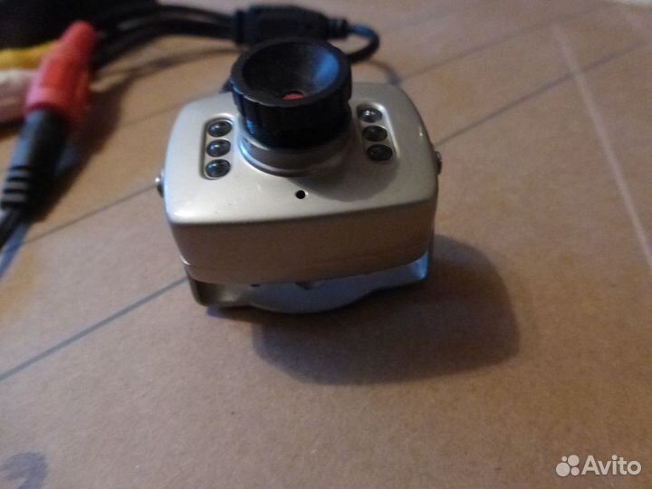 Камера видеонаблюдения уличная комплект с кабелем