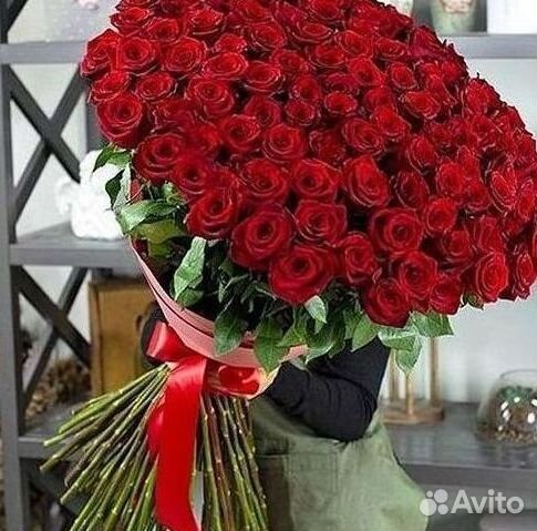 Высокие розы Гигантские розы Доставка цветов