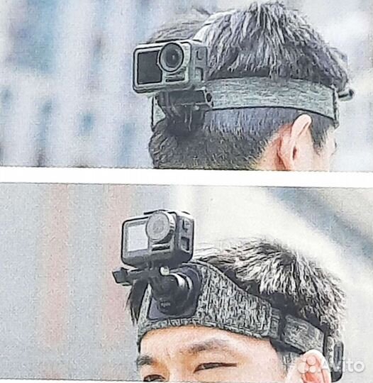 Комплект крепление telesin на грудь и голову GoPro