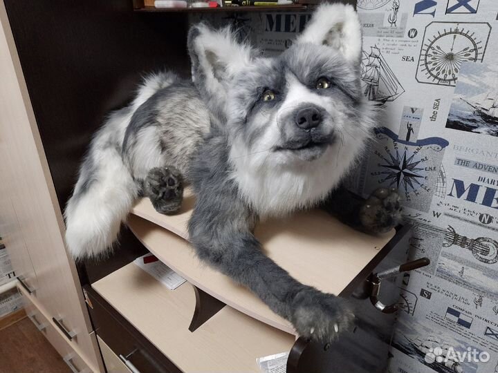 Лиса большая реалистичная