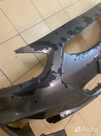 Бампер передний hyundai solaris 2011