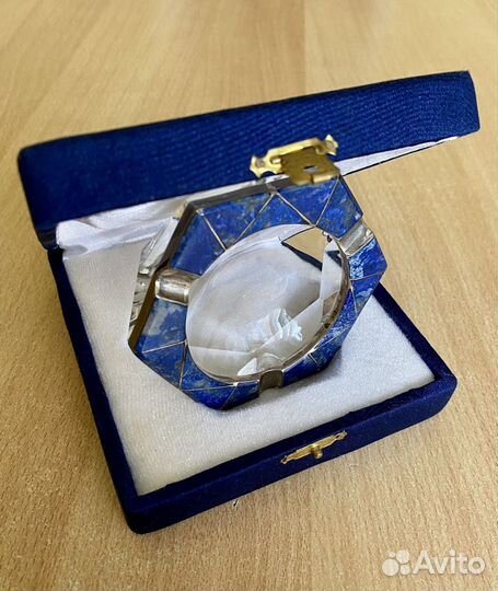 Пепельница серебро