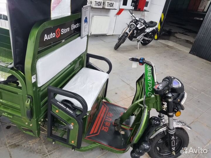 Электро грузовик с навесом