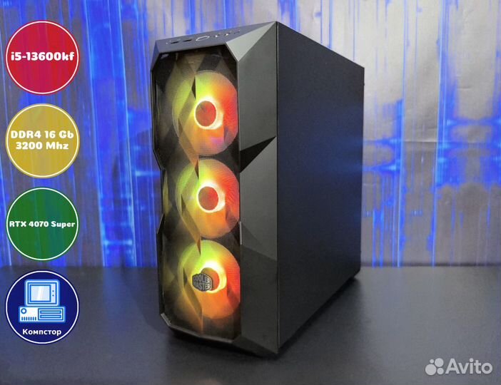 Сборки игровых пк i5-RTX4070SUP-16DDR4-VCZ6139-B760